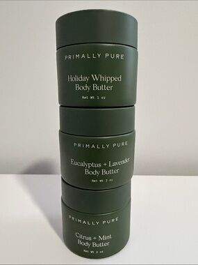 Primally Pure Set of 3 Body Butter